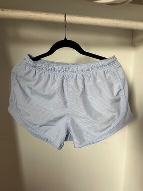 Nike Light Blue Women's Athletic Shorts